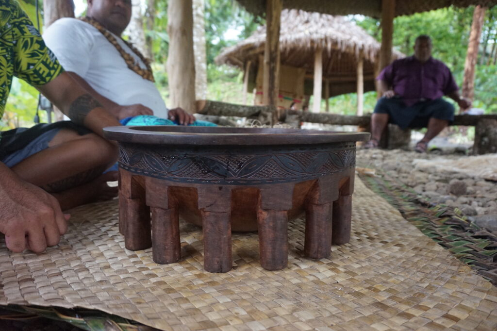 Tanoa bowl for an 'ava ceremony