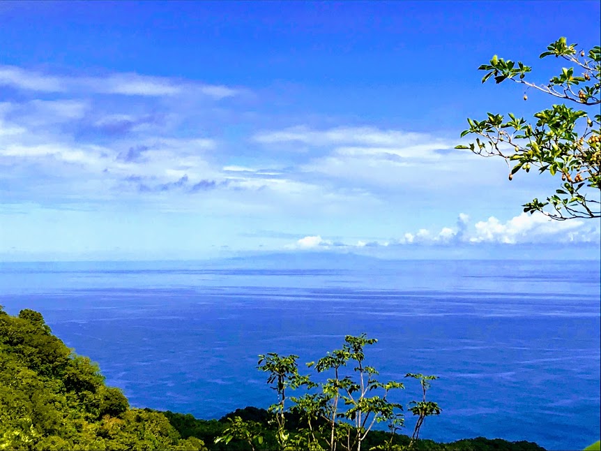 View of Upolu from the Mount Alava Trail
